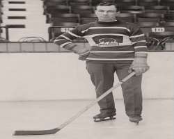 He worked as an ice hockey executive after taking retirement from the sport.